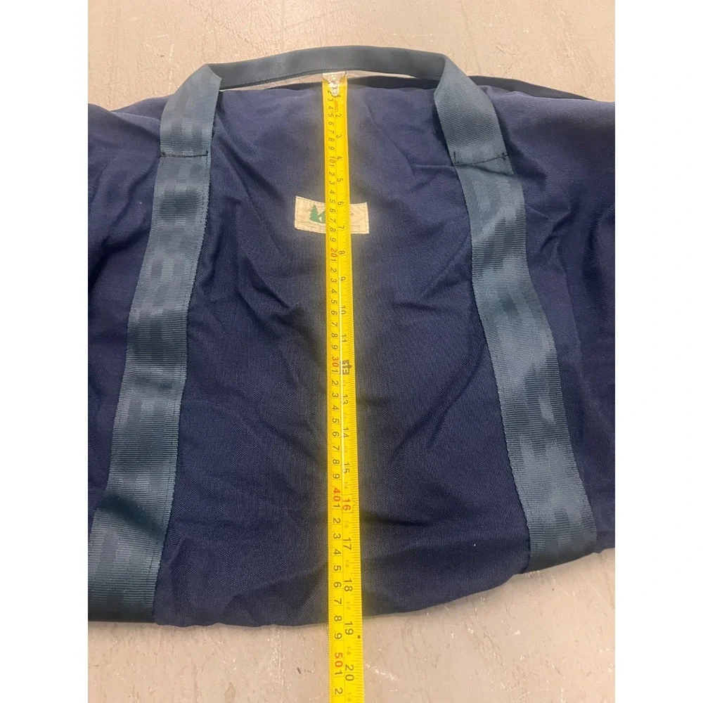 Vintage REI Co-Op Duffel Bag Unisex Navy Top Handle Travel Camping Outdoor Gear